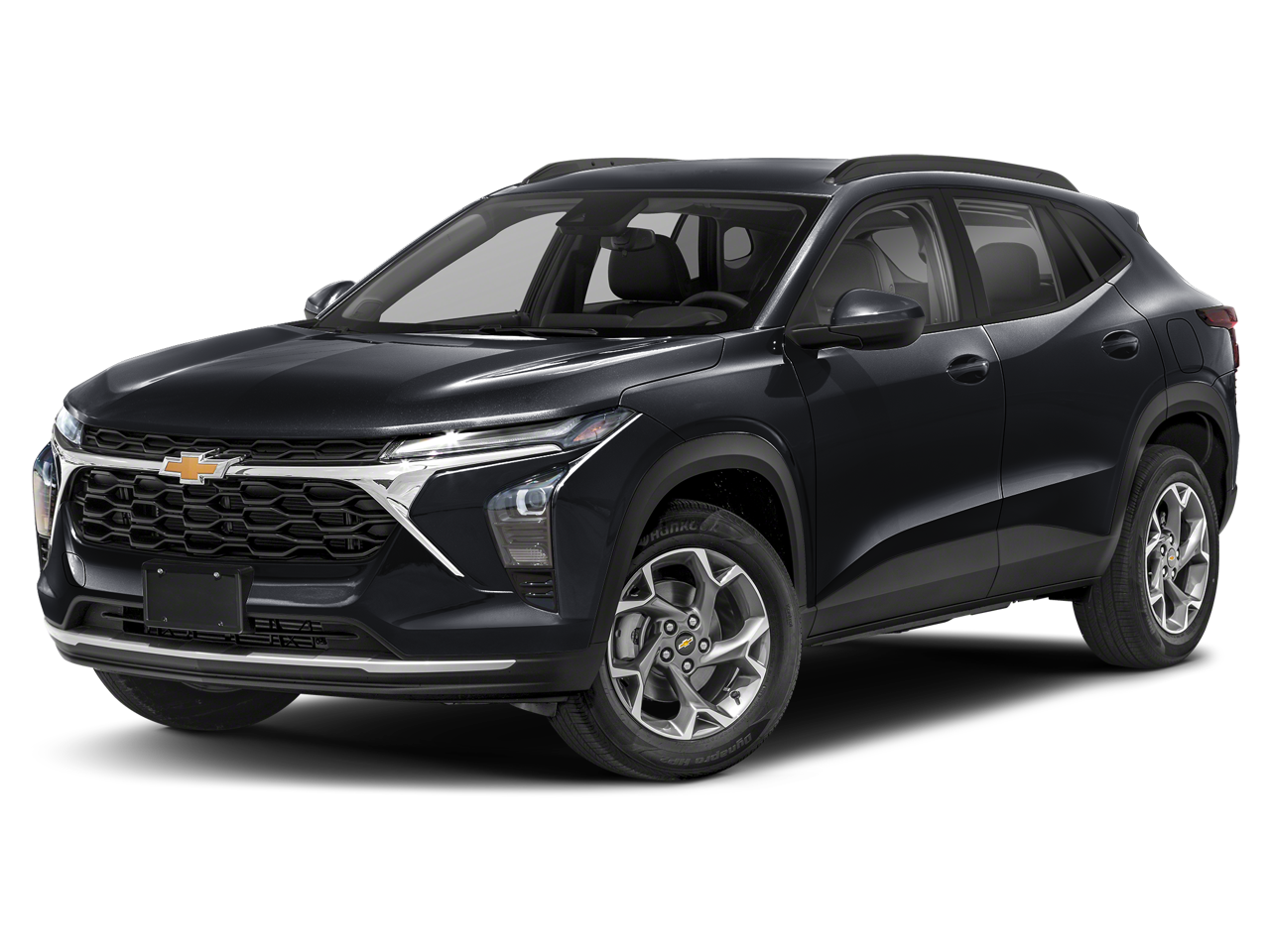 2025 Chevrolet Trax 1RS in Sterling Gray Metallic — front three-quarter view