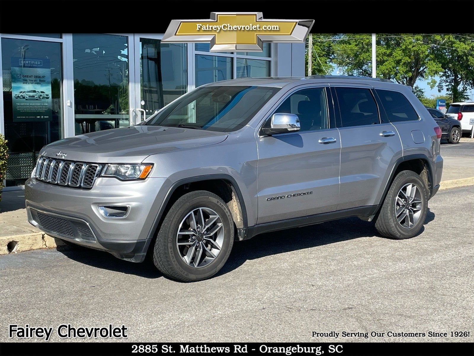 2021 Jeep Grand Cherokee Limited in Other — front three-quarter view
