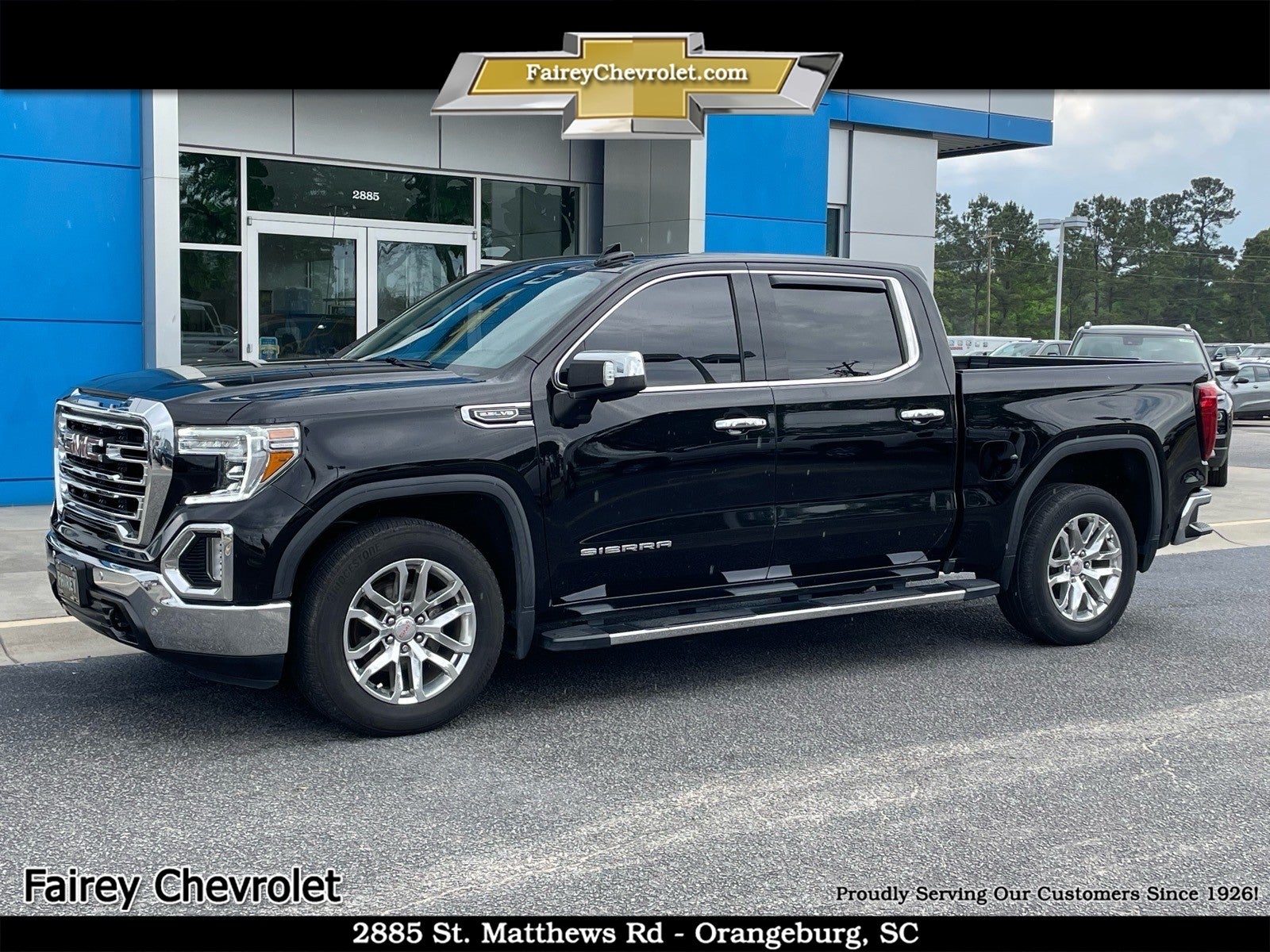 2022 GMC Sierra 1500 Limited SLT in Onyx Black — front three-quarter view